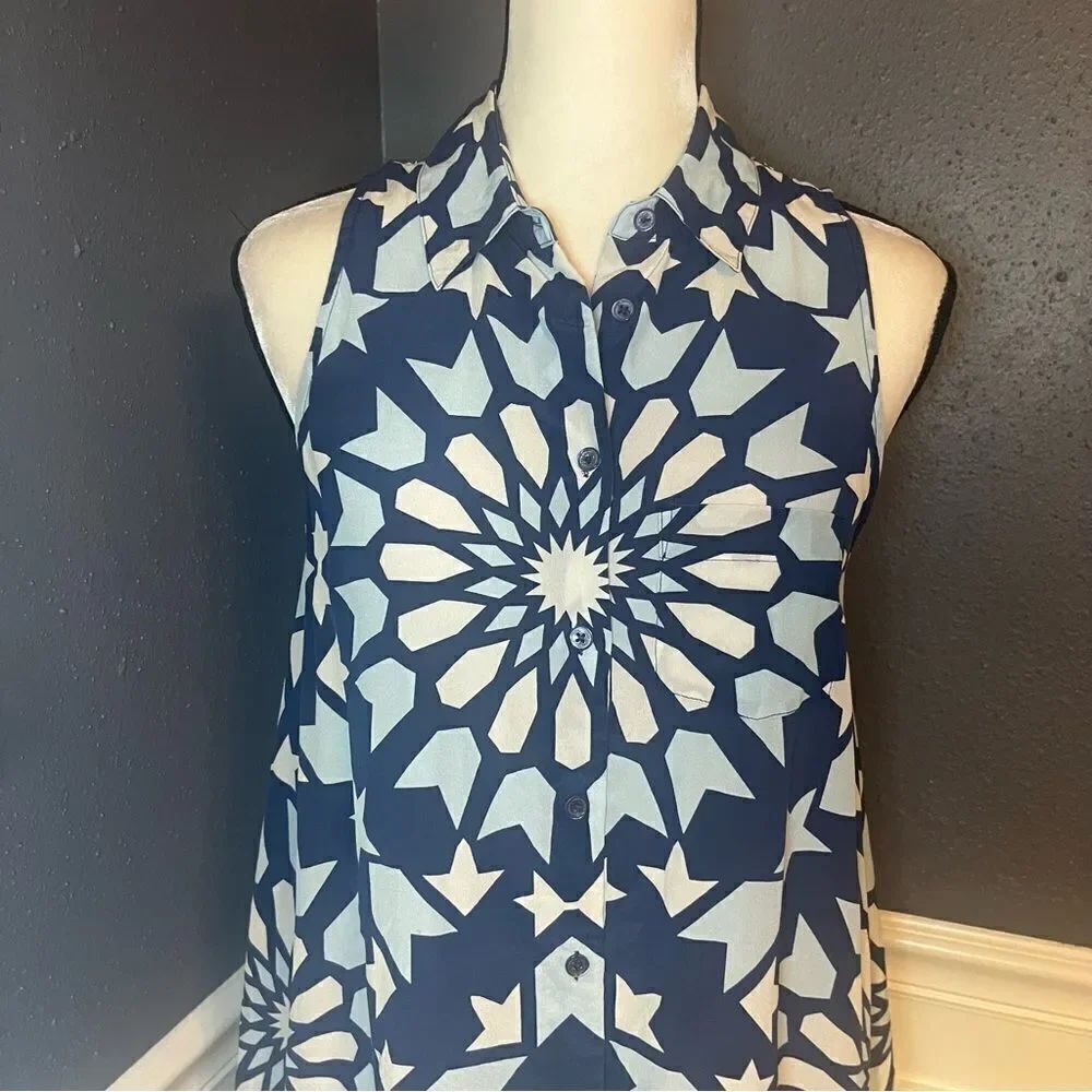 Equipment Mina Sleeveless Silk Dress - Picture 5 of 13